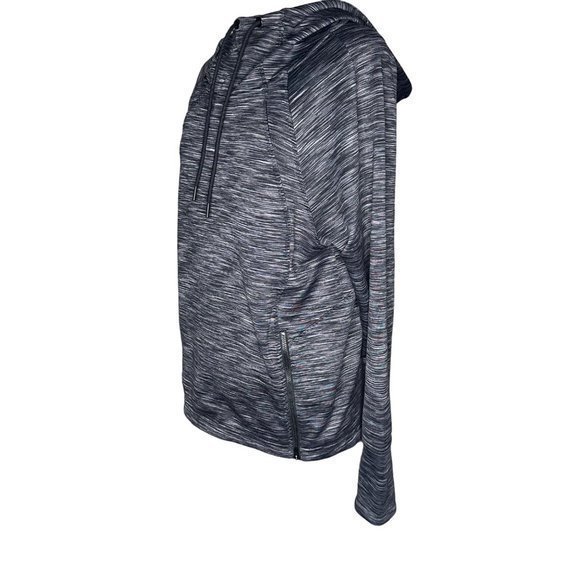 Athleta‎ Women's Spacedye Hoodie Gray Style 383860 Size Small - Picture 3 of 6